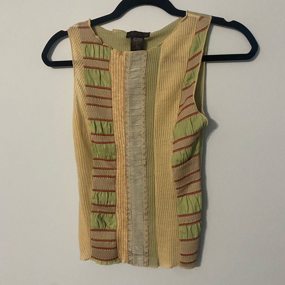 custo barcelona tank top striped